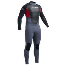 Gul Antwort 3 / 2Mm Flatlock T2 Steamer Wetsuit - Graphit / Red
