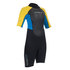 Gul Junior Response 3 / 2Mm Sommer Shorty Neoprenanzug - Blk / Yellow Sun
