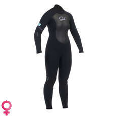 Gul Respuesta 3 / 2Mm Para Mujer Flatlock Verano Convertible 2015 - Blk / Blk