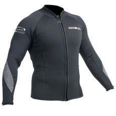 Gul Response 3Mm Flatlock Neoprenanzug Jacke - Schwarz Gul Response 3Mm Flatlock Neoprenanzug Jacke - Schwarz