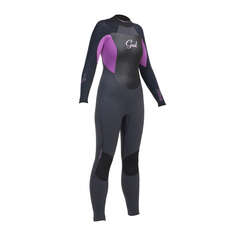 Gul Respuesta 5/3 Mm Para Mujer Puntada Invisible Vapor 2014 - Negro / Mulberry