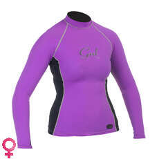 Gul Swami Lange Hülse Der Frauen Rashguard - Iris / Schwarz