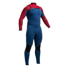Gul Viper 02.03 Blindstitched Wetsuit - Blau / Rot Gul Viper 02.03 Blindstitched Wetsuit - Blau / Rot