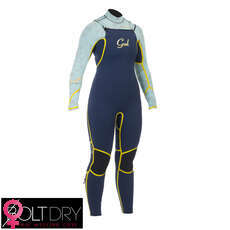Gul Frauen Viper 4/3 Mm Blind Wetsuit  - Blau / Glacier