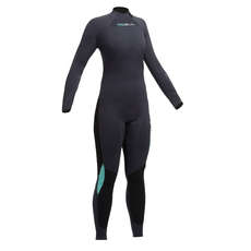 Gul Frauen Code Null 4 / 3Mm Blindstich Wetsuit - Jet