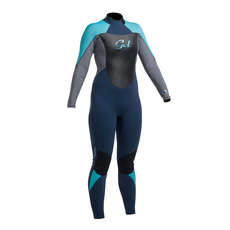Gul Frauen Response-3 / 2Mm Blindstitched T2 Wetsuit - Navy / Marl Gul Frauen Response-3 / 2Mm Blindstitched T2 Wetsuit - Navy / Marl