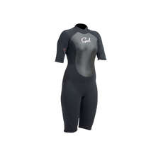 Gul Frauen Response-3 / 2Mm Flatlock Shorty Wetsuit - Schwarz
