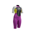 Gul Frauen Response-3 / 2Mm Flatlock Shorty Wetsuit - Mulberry / Grau
