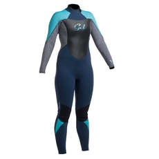 Réponse Femmes Gul 4 / 3Mm Blindstitched Wetsuit - Navy / Marl