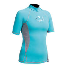 Gul Femmes Swami F / L À Manches Courtes Lycra - Turquoise / Marl