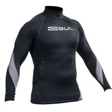 Gul Xola Flatlock Long Sleeve Rashguard - Black