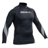 Gul Xola Flatlock Langarm Rashguard - Schwarz