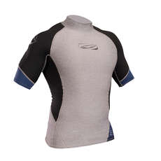 Gul Xola Kurzarm Rashvest - Marl / Schwarz