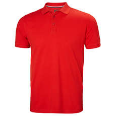 Helly Hansen Crew Polo - Alarm Rot Helly Hansen Crew Polo - Alarm Rot