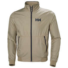 Helly Hansen Crew Windbreaker Jacket - Aluminum