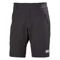 Helly Hansen Crewline - Schnell Trocknende Shorts - Ebenholz Helly Hansen Crewline - Schnell Trocknende Shorts - Ebenholz