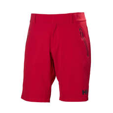 Helly Hansen Crewline - Schnell Trocknende Shorts - Rot Helly Hansen Crewline - Schnell Trocknende Shorts - Rot