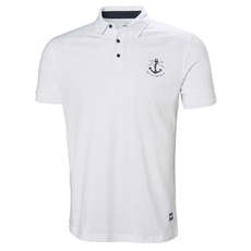 Helly Hansen Fjord Polo - White Anchor Helly Hansen Fjord Polo - White Anchor