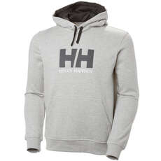 Helly Hansen Hh Logo Hoodie - Grau Mélange Helly Hansen Hh Logo Hoodie - Grau Mélange