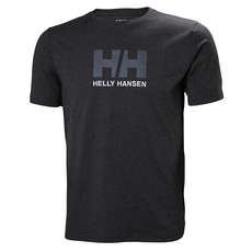 Helly Hansen Hh Logo T-Shirt - Ebenholz Mélange Helly Hansen Hh Logo T-Shirt - Ebenholz Mélange