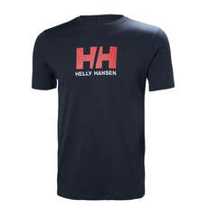 Helly Hansen - Hh Logo T-Shirt - Dunkelblau