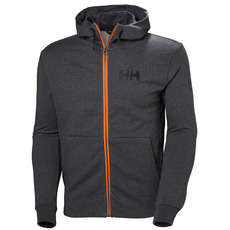 Helly Hansen Hp Atlantic Fz-Kapuzenjacke - Ebony Mélange Helly Hansen Hp Atlantic Fz-Kapuzenjacke - Ebony Mélange
