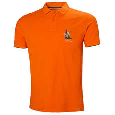Helly Hansen Hp Club2 Polo - Blaze Orange Helly Hansen Hp Club2 Polo - Blaze Orange