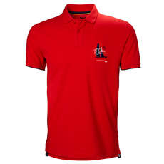 Helly Hansen Hp Club2 Polo - Flagge Rot Helly Hansen Hp Club2 Polo - Flagge Rot