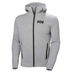 Helly Hansen Hp Ocean Fz Hoodie - Grau Mélange Helly Hansen Hp Ocean Fz Hoodie - Grau Mélange