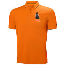 Helly Hansen Hp Racing Polo - Blaze Orange Helly Hansen Hp Racing Polo - Blaze Orange