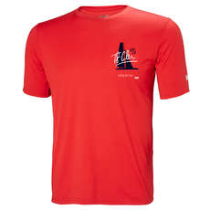 Helly Hansen Hp Racing T-Shirt - Flagge Rot Helly Hansen Hp Racing T-Shirt - Flagge Rot