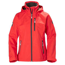 Helly Hansen Womens Crew Kapuzenjacke - Alert Red