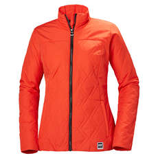 Helly Hansen Womens Crew Isolatorjacke - Cherry Tomato