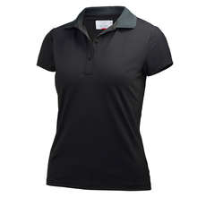 Helly Hansen Womens Crew Tech Polo - Schwarz Helly Hansen Womens Crew Tech Polo - Schwarz