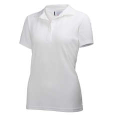 Helly Hansen Womens Crew Tech Polo - Weiß Helly Hansen Womens Crew Tech Polo - Weiß