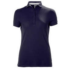 Helly Hansen Womens Crewline Polo - Navy Helly Hansen Womens Crewline Polo - Navy