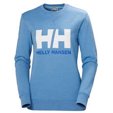 Sudadera Con Cuello Redondo Helly Hansen Para Mujer Con Logotipo Hh - Cornflower Mélange