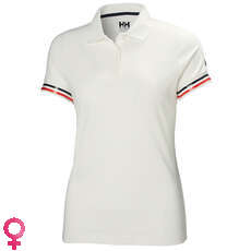 Helly Hansen Womens Hp Code Zero Polo - Weiß Helly Hansen Womens Hp Code Zero Polo - Weiß