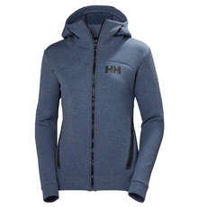 Helly Hansen Damen Hp Ocean Sweat Jacke - Graphite Blue Mélange Helly Hansen Damen Hp Ocean Sweat Jacke - Graphite Blue Mélange