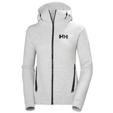 Helly Hansen Damen Hp Ocean Sweat Jacket - Offwhite Helly Hansen Damen Hp Ocean Sweat Jacket - Offwhite
