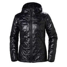 Helly Hansen Womens Lifaloft Isolatorjacke Mit Kapuze - Schwarz