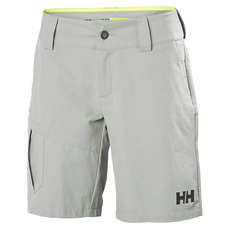 Helly Hansen Womens Quick Dry Cargo Shorts - Grauer Nebel Helly Hansen Womens Quick Dry Cargo Shorts - Grauer Nebel