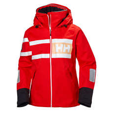 Helly Hansen Womens Salt Power Jacke - Cherry Tomato Helly Hansen Womens Salt Power Jacke - Cherry Tomato