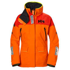 Helly Hansen Womens Skagen Offshore Jacket - Blaze Orange Helly Hansen Womens Skagen Offshore Jacket - Blaze Orange