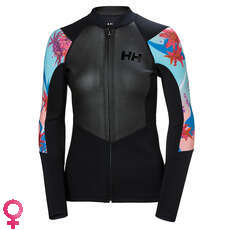 Helly Hansen Womens 2Mm Wetsuit Jacket - Schwarz Helly Hansen Womens 2Mm Wetsuit Jacket - Schwarz