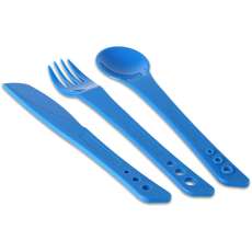 Lifeventure Ellipse Knife, Forchetta E Cucchiaio Set - Blu