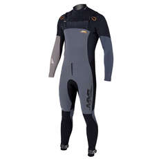 Magic Marine Asy F-Zip Steamer 4/3 Wetsuit - Schwarz / Grau Magic Marine Asy F-Zip Steamer 4/3 Wetsuit - Schwarz / Grau