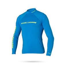 Magic Marine Cube Long Sleeve Rashvest - Blau Magic Marine Cube Long Sleeve Rashvest - Blau