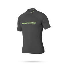 Magic Marine Cube Short Sleeve Rashvest - Grau Magic Marine Cube Short Sleeve Rashvest - Grau