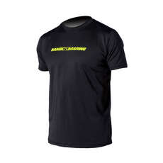 Magic Marine Cube Short Slevee Quick Dry - Black/Yellow